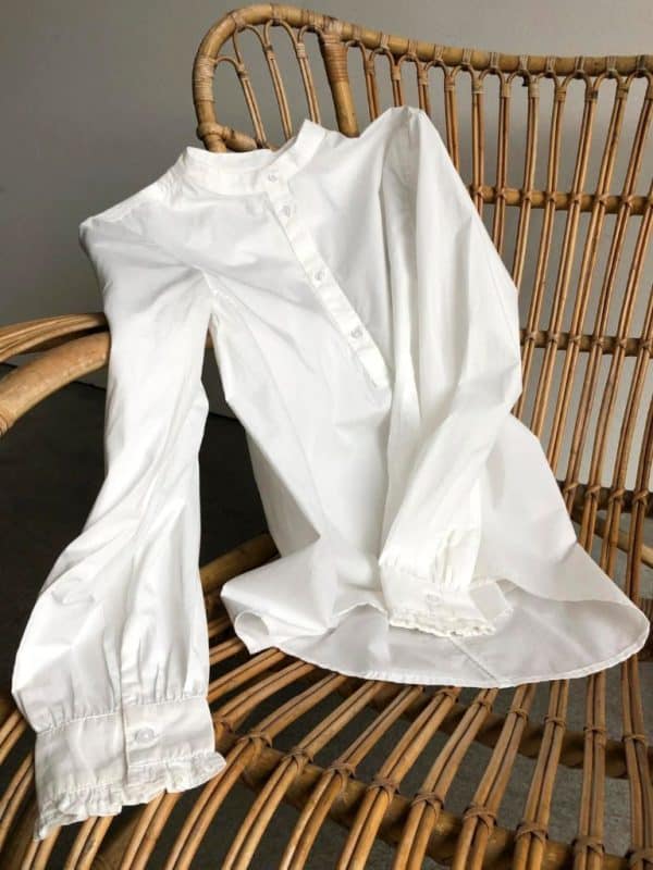 white blouse from PROject Aj 117 by Little Copenhagen